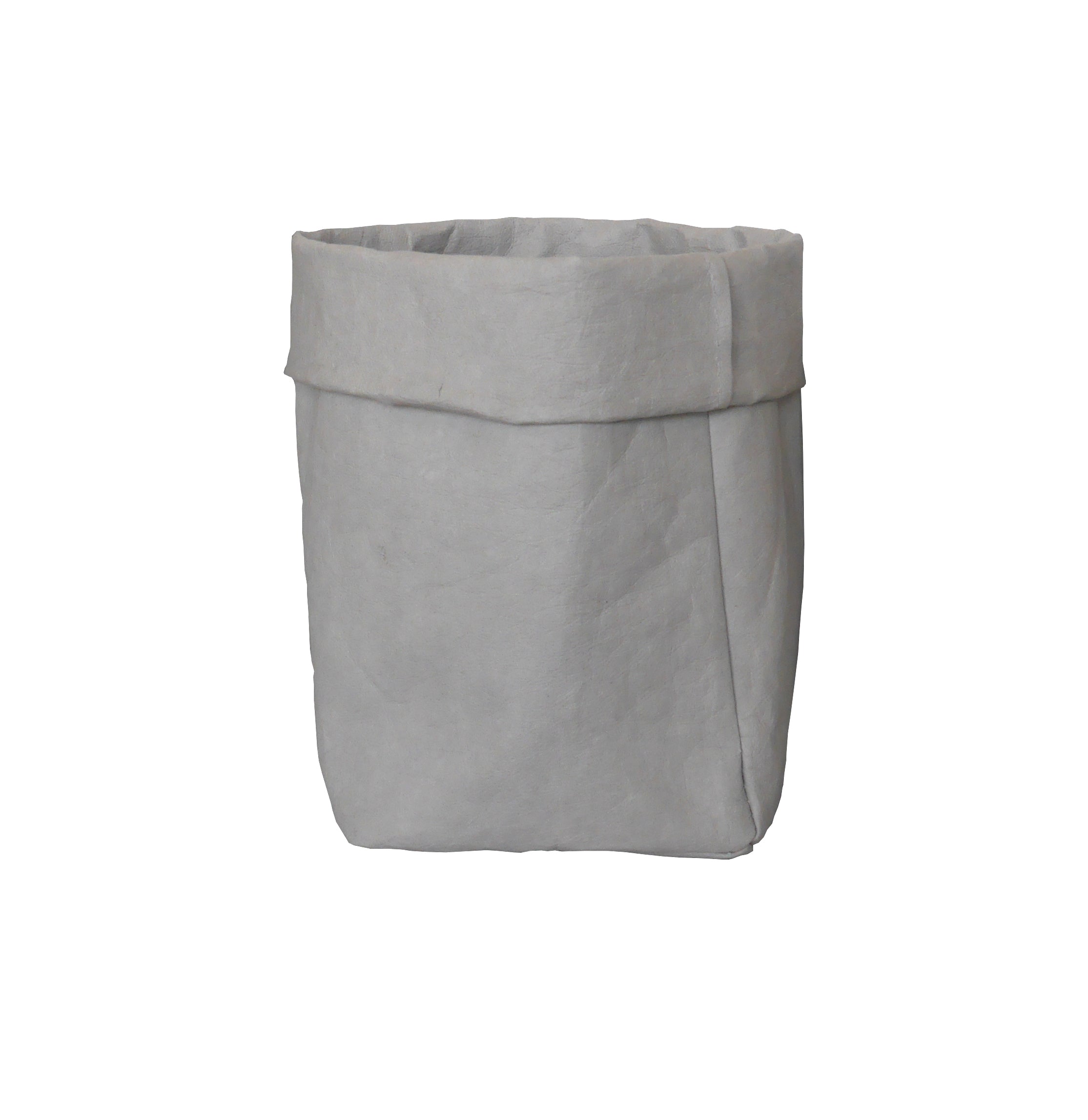 Beutel beton(steingrau) Papier waschbar, vegan, langlebig, versch. Größen